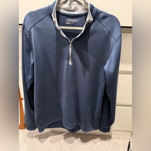 Nike Men's Blue Golf Quarter-Zip
